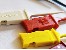 Farbige Prfspitze / Miniatur Prfklemme / Grabber E-Z Hook XKM superfein und klein, ideal zum Messen, Kontaktieren und fr den Logic Analyzer im 10er Pack